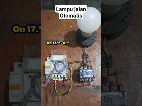 how to install a timer in an electrical installation circuit #short #tutorial #idea