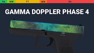 Glock-18 Gamma Doppler Phase 4 Wear Preview