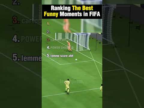 Ranking The Best Funny Glitch Moments in FIFA #fifa #eagames #football #shorts
