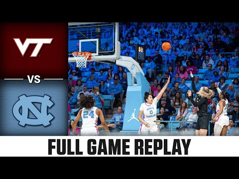 Virginia Tech Vs North Carolina Full Game Replay Acc Women S