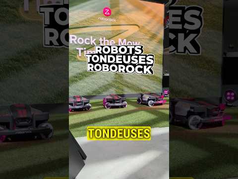 Ces tondeuses robots cochent toutes les cases ! @roborockFR #RockMowZ1 #RockMowS1 #RockNeoQ1