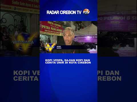 Kopi Vespa, Sajian Kopi dan Cerita Unik di Kota Cirebon