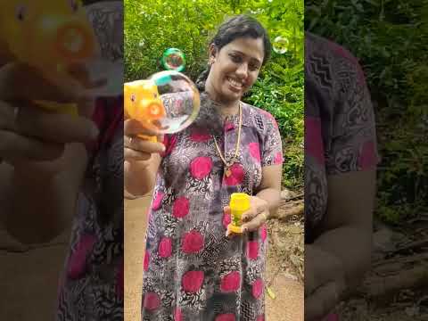 Bubble shooter playing with family
