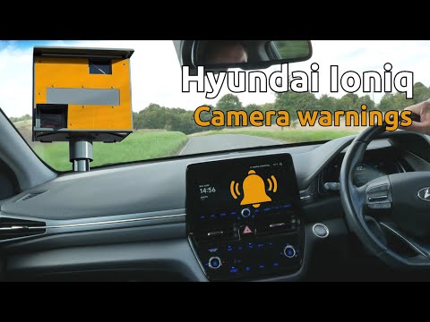 Speed camera warnings in the Hyundai Ioniq (& other Kia and Hyundai vehicles)