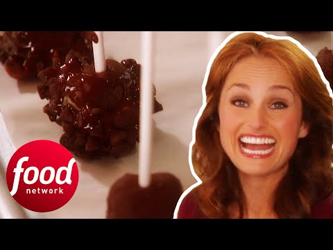 Giada Makes Delicious And Decadent Chocolate Truffle Pops! | Giada at Home