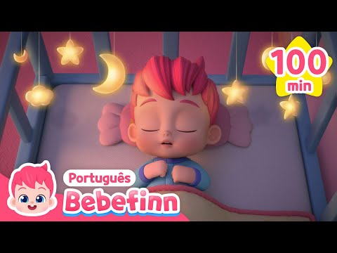 🌙 Música para relaxar e dormir com Bebefinn | 100minutos | Bebefinn em Português - Canções Infantis