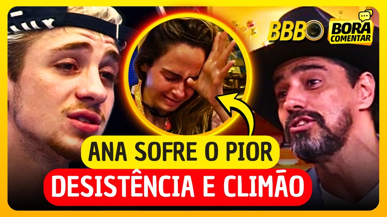 🚨😱BBB26: DESISTÊNCIA de Juliano ACABA MAL! Solange HUMILHA Ana Paula! Cowboy FALA o PIOR AO VIVO