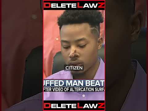 COP STOMPS ON COMPLIANT HANDCUFFED MAN'S H**D!