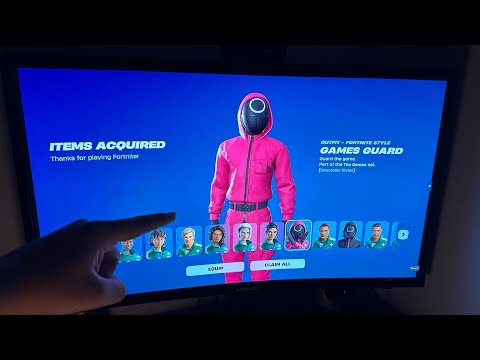 Comment OBTENIR TOUS les SKIN GRATUIT "SQUID GAME" sur Fortnite !! (Skin Gratuit squid game)