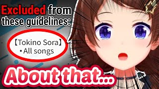 Sora On Why Updated Fanwork Guidelines Exclude All Her Songs 【ENG Sub 