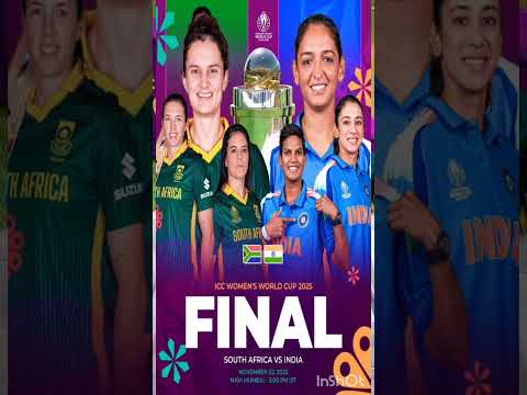 Women world cup Final IndvsSouth Africa 2025 #cricket #indvssouthafrica #womenworldcup2025 #shorts