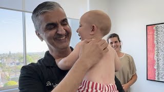 Baby Jason Gets His First Chiropractic Session @DrRahim (2 visits/ 1 episode)