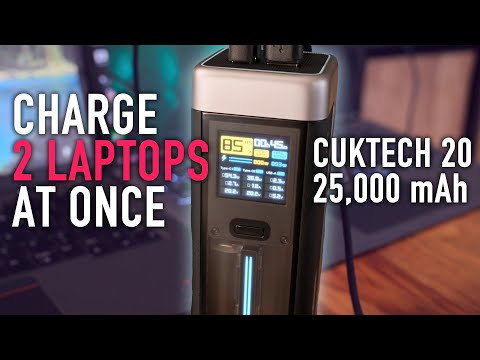 CUKTECH 20: Charge 2 Laptops at Once | 140W 25,000mAh Power Bank