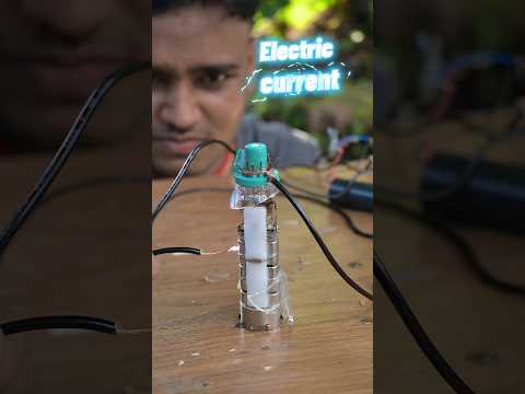 T.v ke Cathode Rays tube से बनाये electric current genrator #shotrs #experiment #tv #cathode