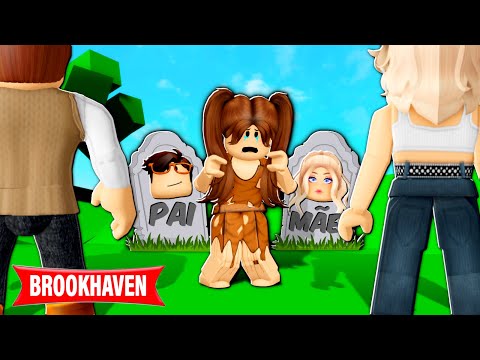 MENINA ficou ÓRFÃ e foi ADOTADA por MILIONÁRIOS FALSOS O FILME | Historinhas Brookhaven RP🏡 | Roblox