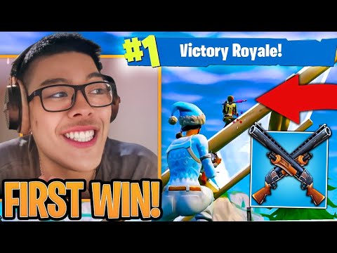 AsianJeff FINALLY Plays OG Fortnite and Gets HIS FIRST WIN!