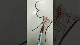 easy tree drawing 🥀😁#youtubeshorts #drawing #new #shortvideo #art
