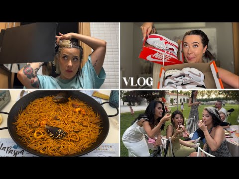 VLOG| No aguanto mas con este pelo, nos vamos de bautizo, nuevas zapas del outlet ... 🛍👼🏻🍼