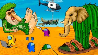 Among Us vs Italian Brainrot | Liliri Larila X Brr Brr Patapim X Bombardino Crocodilo
