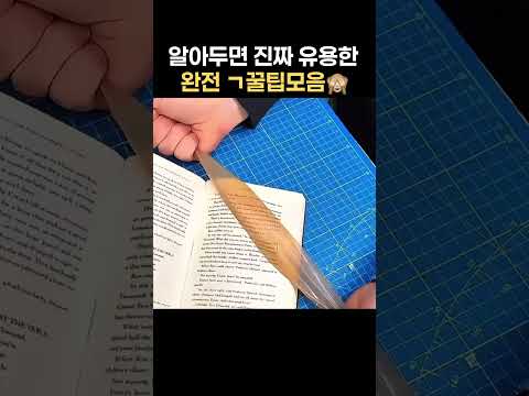 알아두면 진짜 유용한 완전 ㄱ꿀팁모음🙈