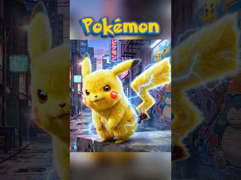 ⚡️Pokemon en la VIDA REAL 😎 Pokemon REALISTA 😱