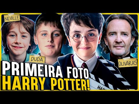 COMEÇOU! PRIMEIRA FOTO DE HARRY POTTER OFICIAL E MAIS ATORES REVELADOS!!! NEVILLE, DUDA, OLIVARAS...