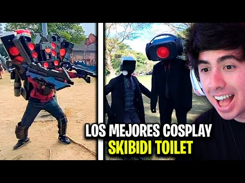 LOS MEJORES DISFRACES de SKIBIDI TOILET 😱 (No creerás el del final) 🤯
