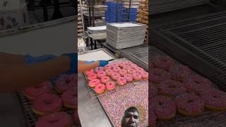 Donuts making process 🥯🤯🥯#food #sweet #shortvideo #viralvideo #donuts #donut #cake #trending #foodie