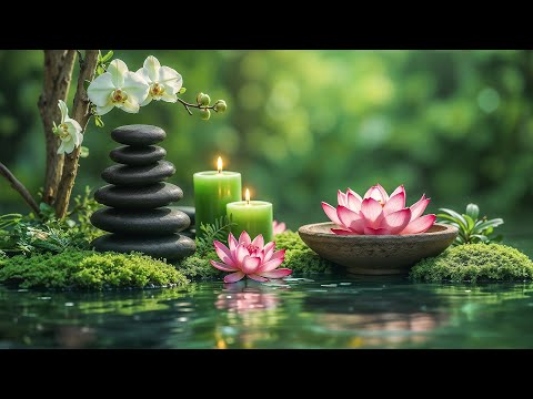 Soothing Piano Music with Water Sounds • Relax and Restore Positive Energy