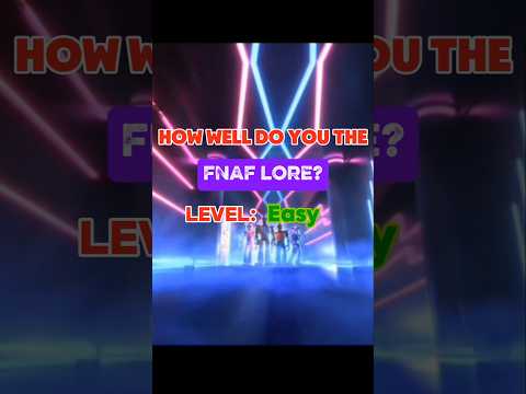Fnaf lore | Fnaf lore quiz #fnaflore #fivenightsatfreddys #williamafton #springtrap #shorts