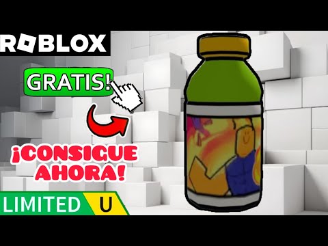 ¡COMO CONSEGUIR BEBIDA ENERGETICA GRATIS EN ROBLOX! [LIMITED] Evento Simulador de Héroes de Poder