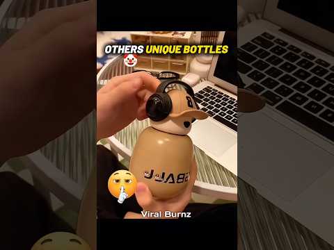 OTHERS UNIQUE WATER BOTTLES VS LAST ONE 💀 #edit #trending #trollface #troll #skulledit
