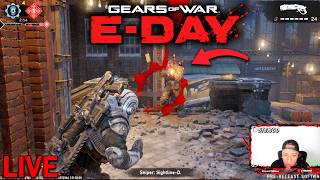 Gears of War E-Day 🔴LIVE🔴 #1 Player NEW RANKED! | BEST MOVEMENT | 100 WINSTREAK