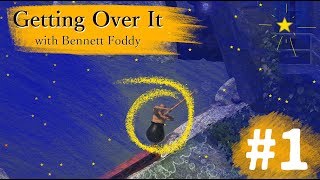【steam】ぜんぜん進まない壺男の山登り#1【Getting Over It with Bennett Foddy】
