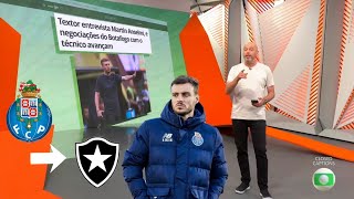 GLOBO ESPORTE BOTAFOGO HOJE SEGUNDA FEIRA/ MERCADO DA BOLA. 