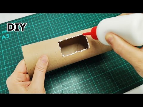 See What You Can Make From Cardboard Rolls