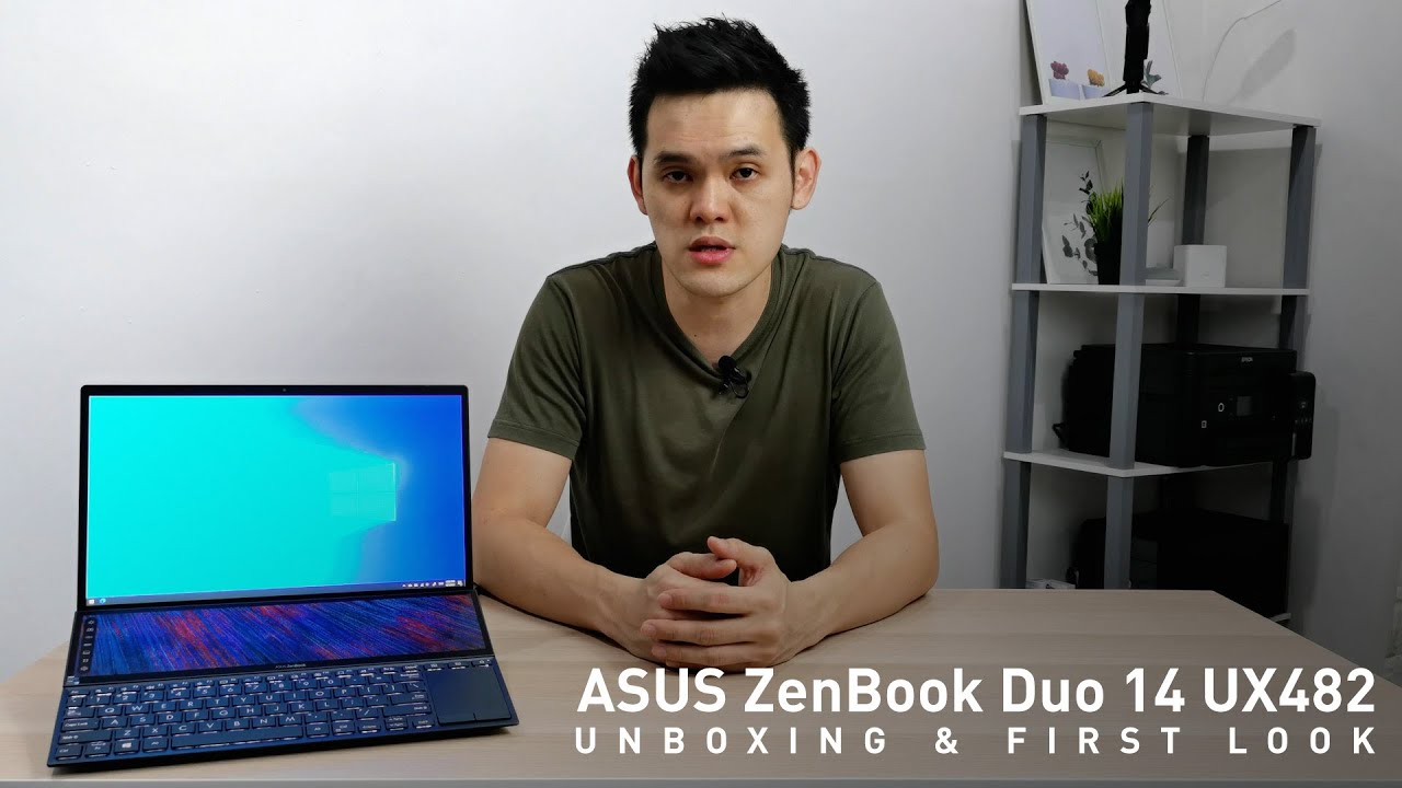 Ux482 14 zenbook asus duo LaptopMedia »