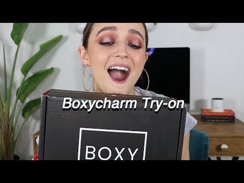 FEBRUARY BOXYCHARM UNBOXING | 2020 (Try On - First Impressions)