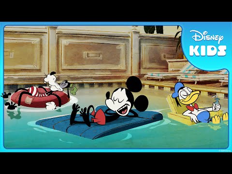 Catch Some Summer☀️ Vibes with Mickey Mouse and Friends⛱️ | Mickey Mouse (Shorts) | @disneykids