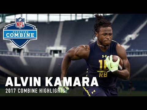 Alvin Kamara (Tennessee, RB) 2017 NFL Combine Highlights video clip