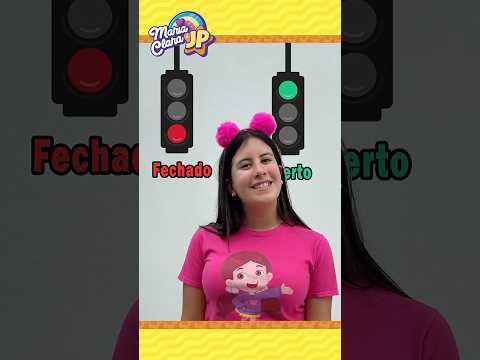Uma maneira divertida de aprender os opostos com Maria Clara e JP!