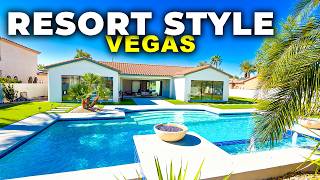 Las Vegas Single Story | Illegal Pool | Chef Kitchen | Frameless Doors | MicroCement Bathrooms $1.5M