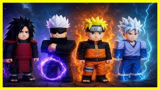 MAIN OBBY DENGAN KEKUATAN ANIME? - Anime Slap Tower Indonesia
