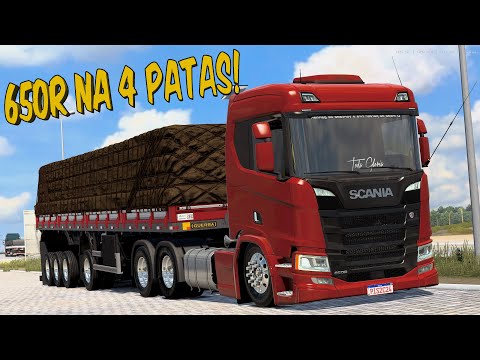 SCANIA NTG 650R NA GRANEL 4 PATAS, ENTREGA NA FAZENDA - REGIÃO DA BAHIA