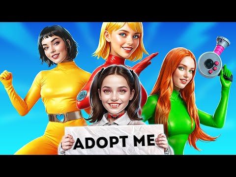 Вампира удочерили супершпионки - Totally Spies. Куда делись родители?