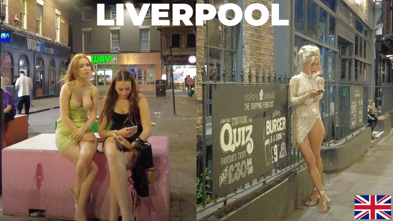 Liverpool City England Nightlife Walk Tour