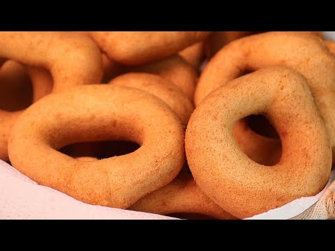 ROSQUINHA DOCE DE POLVILHO FEITA COM APENAS 3 INGREDIENTES