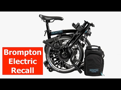Brompton Electric Folding Bike Voluntary Recall