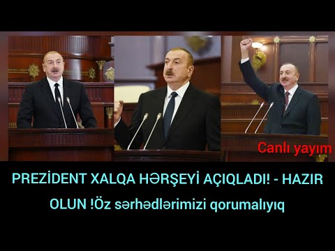 TƏCİLİ İLHAM ƏLİYEVDƏN GECƏYLƏ TƏCİLİ AÇIQLAMA GƏLDİ #sonxeberler#xeberler#gündem