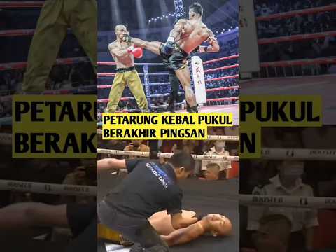 Akibat Terlalu Meremehkan Lawan Petarung Kebal Pukul Ini Berakhir Tertidur#boxing#shorts